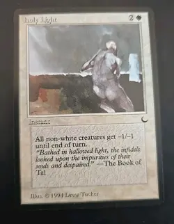 Holy Light The Dark MTG Regular Lightly Played - Image 1