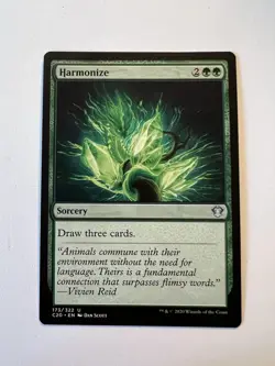 Harmonize - MTG Commander 2020 - NM - Image 1