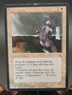 Holy Light The Dark (Italian) MTG Regular Moderately Played - Image 1