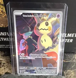 Pokemon TCG Team Rocket's Mimikyu 238/217 Eng Holo Rare 60 HP - Image 1