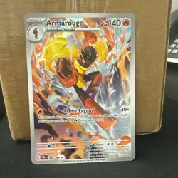 Armarouge 086/084 Me05: Pitch Black IR Pokemon near mint ships fast - Image 1