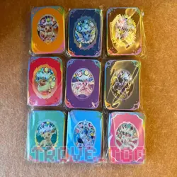 Pokemon TCG Chinese Eeveelutions Tin Box & Coin Set – 9 Set (Packs Not Included) - Image 1