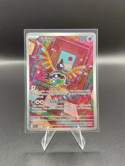 Pokemon TCG - Sigilyph - 121/086- SV: White Flare Illustration Rare N/M - Image 1