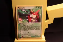 Wurmple EX Ruby & Sapphire Basic Pokemon 50 HP English Regular Hajime Kusajima - Image 1