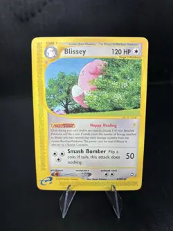 The Pokemon Company Blissey 006/147 Aquapolis Rare Regular 120 HP English - Image 1