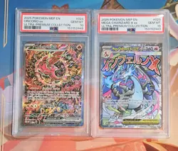 Pokemon PSA 10 Mega Charizard X ex 023 Oricorio ex 024 Ultra Premium Set - Image 1