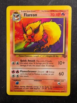 Flareon - 19/64 - Jungle (Pokemon) NM #2 - Image 1