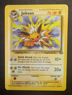 Jolteon - 20/64 - Jungle (Pokemon) NM #1 - Image 1