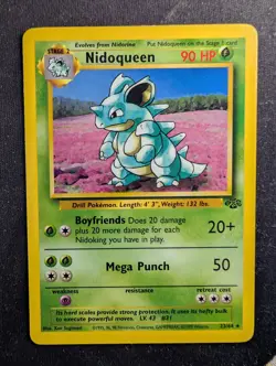 Nidoqueen - 23/64 - Rare - Unlimited Edition - Jungle (Pokemon) NM #1 - Image 1