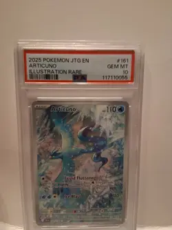 2025 Pokemon Journey Together Articuno #161/159 PSA 10 GEM MINT - Image 2