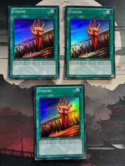 Fissure LCYW-EN055 Legendary Collection 3: Yugi's World 1st Edition [x3] - Image 1