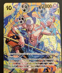 One Piece TCG English OP15 Enel (SP) EB02-052 Adventure On Kami’s Island - Image 3