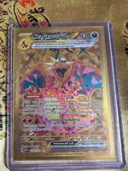 Pokemon TCG Charizard ex Sv03: Obsidian Flames 228/197 Holo Hyper Rare - Image 1