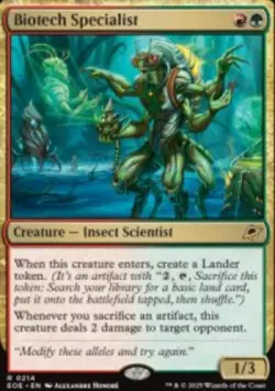 Biotech Specialist Edge of Eternities EOE 214 MTG Regular NM - Image 1