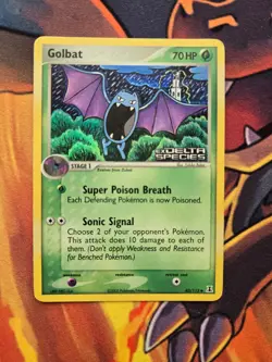 GOLBAT 43/113 DELTA SPECIES POKEMON UNCOMMON REVERSE HOLO LP - Image 1