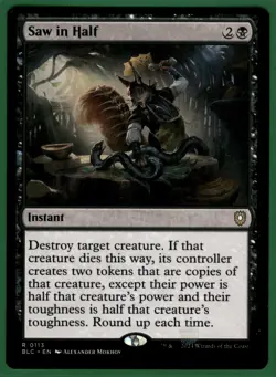 Saw in Half R Commander: Bloomburrow 113 NM - Image 1