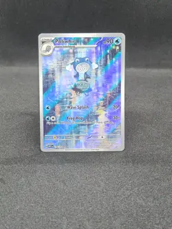 Pokemon TCG Poliwhirl Scarlet & Violet-151 176/165 Holo Illustration Rare (Eng) - Image 1