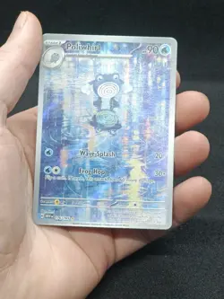 Pokemon TCG Poliwhirl Scarlet & Violet-151 176/165 Holo Illustration Rare (Eng) - Image 4