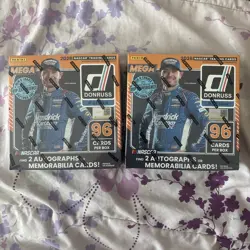 2026 DONRUSS RACING NASCAR - MEGA BOX - FACTORY SEALED - Lot of 2!!! - Image 1