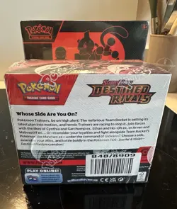 Pokemon TCG Scarlet & Violet Destined Rivals Booster Box English - DAMAGED BOX - Image 1