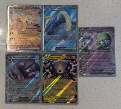 Pokemon TCG Scarlet & Violet - Assorted Ex Bundle - Arcanine Ex (5 Cards total) - Image 1