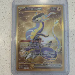 Pokemon 2023 Scarlet & Violet Base Miraidon ex Gold Secret Rare 253/198 - Image 1