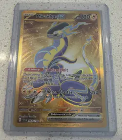 Pokemon 2023 Scarlet & Violet Base Miraidon ex Gold Secret Rare 253/198 - Image 2