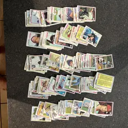 1978 Topps Baseball Card Lot (135 Total Cards) No Dupes/All-Stars/RCs Mostly EX - Image 1