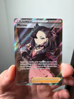 Marnie - 200/202 - Sword & Shield Base - Pokemon TCG Card NM Ultra Rare Full Art - Image 2