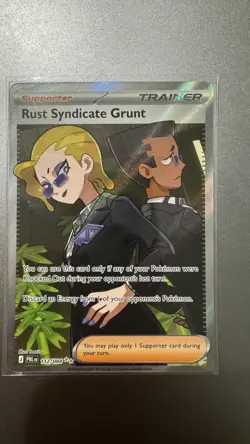 Rust Syndicate Grunt 112/084 - Pitch Black - Pokemon TCG - Image 1