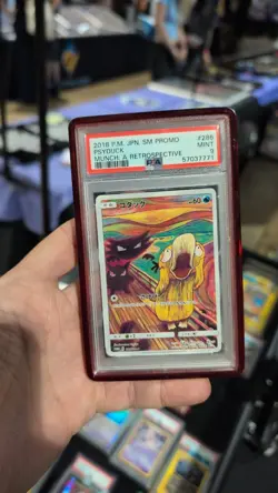 Psyduck Munch: A Retrospective Promo 2018 Rare Japanese Pokemon Card PSA 9 - UK - Image 1
