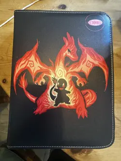 Pokemon Charizard Binder New Condition Holds Up To 400 Cards Pokemon Cards - Image 1