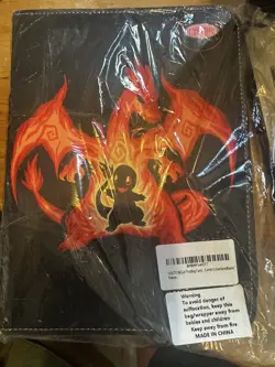 Pokemon Charizard Binder New Condition Holds Up To 400 Cards Pokemon Cards - Image 2