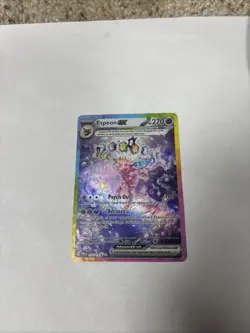 Pokemon TCG Espeon EX Sir Prismatic Evolutions Card 155/132 Mint Condition - Image 1