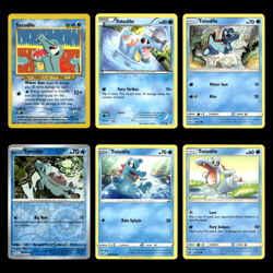 6x Totodile Lot 85 Neo Destiny Pokemon Cards Collection Set Deck Building TCG - Image 1