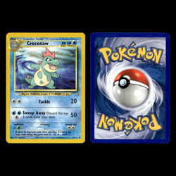 6x Croconaw Lot 32 Neo Genesis Pokemon Cards Collection Set Deck Building TCG - Image 3