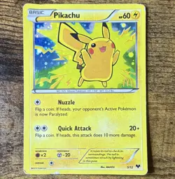 Pokemon TCG Pikachu Holo Card 5/12 McDonald's Collection 2013 ENG - Image 1