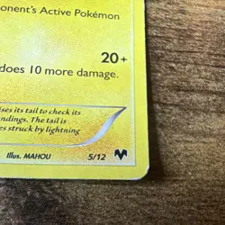 Pokemon TCG Pikachu Holo Card 5/12 McDonald's Collection 2013 ENG - Image 3