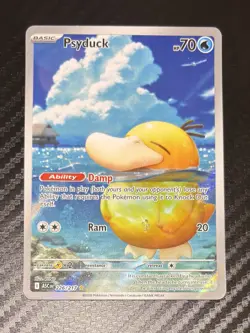 POKEMON TCG Ascended Heroes PSYDUCK IR Illustration Rare Card 226/217 - Image 1