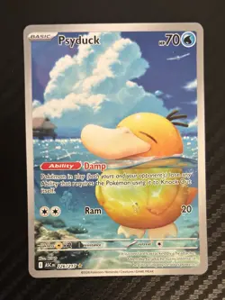 POKEMON TCG Ascended Heroes PSYDUCK IR Illustration Rare Card 226/217 - Image 2
