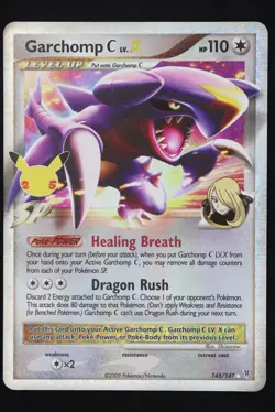 Garchomp C Lv.X - 145 - Celebrations - Pokemon Card - Near Mint - Image 1