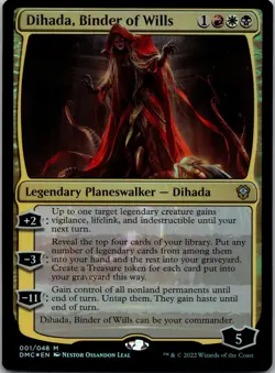 FOIL Dihada, Bindr of Wills ~ Commander: Dominaria United NM - Image 1