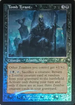MTG Tomb Tyrant - Foil - Retro Frame, Secret Lair Drop Series, Lightly Played, E - Image 1