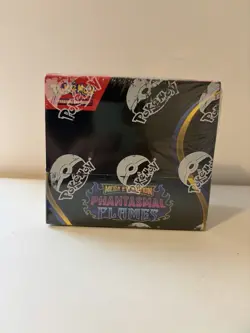 Pokemon Mega Evolution Phantasmal Flames Booster Box New Sealed - Image 1