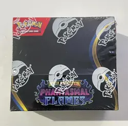 Phantasmal Flames Booster Box 36 Packs Pokemon TCG Mega Evolution NEW & SEALED! - Image 1