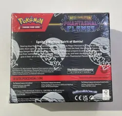 Phantasmal Flames Booster Box 36 Packs Pokemon TCG Mega Evolution NEW & SEALED! - Image 2