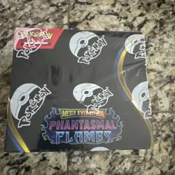Pokemon TCG Phantasmal Flames Booster Box Sealed New - Image 1