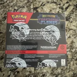 Pokemon TCG Phantasmal Flames Booster Box Sealed New - Image 2