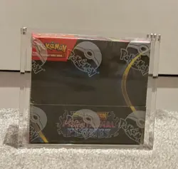 Pokemon TCG: Phantasmal Flames Booster Box (36 Packs) New & Sealed Acrylic Case - Image 1