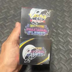Pokemon Phantasmal Flames 18 Booster Packs Half Booster Box Factory SEALED NEW - Image 1